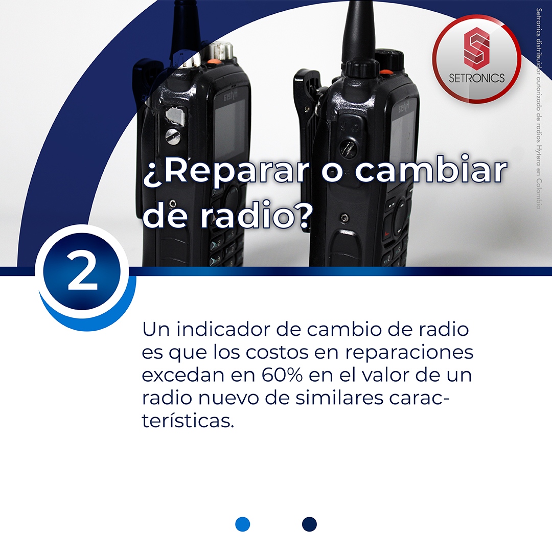 setronicssas2's tweet photo. Sabe ¿Cuando se debe reparar o cambiar de radio? El laboratorio de servicio técnico de Setronics puede:

✅Diagnóstico
✅Mantenimiento 
✅Repuestos 
✅Reparación
✅Programación

Solicite más información en 🖥️ https://t.co/Y6poynVwvc

#Setronics #técnico #tecnologia https://t.co/MhBoWYlj2R