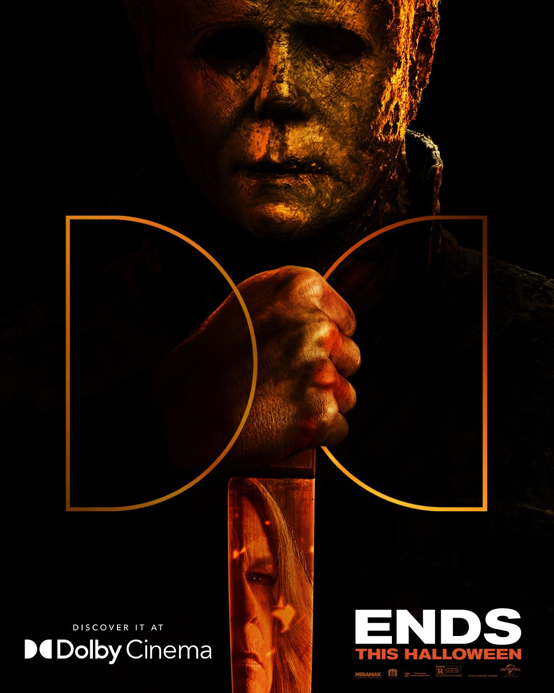 Halloween Ends Dolby Cinema poster