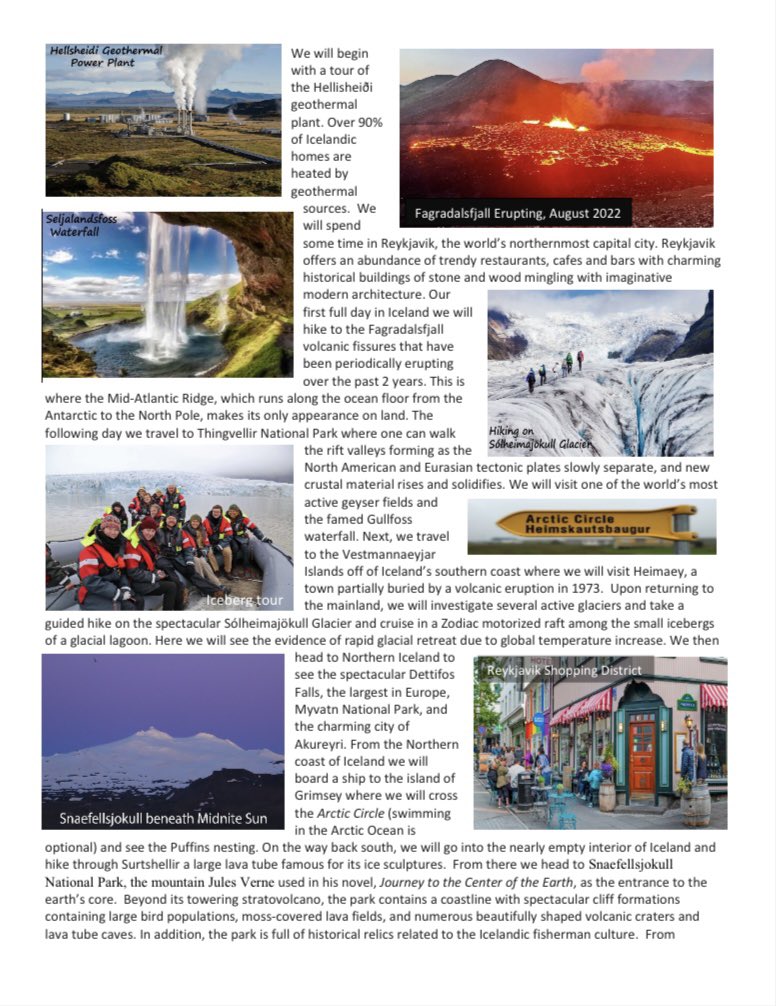 GES_UNCG's tweet photo. The 2023 summer trip experience will travel to Iceland for 14 days🇮🇸 Join us in Iceland to explore all the dramatic great massive landscapes and natures!  Great opportunity OPEN TO ALL MAJORS!🌋

#summerfieldtrip #iceland @UNCG @GES_UNCG https://t.co/AtI1Xk6sPp