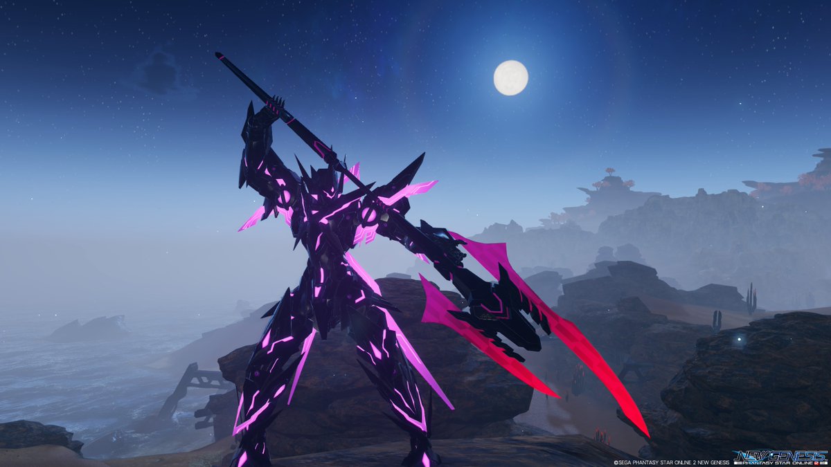 LLf8h's tweet image. #メンテの日なのでssを貼る 

#PSO2NGS