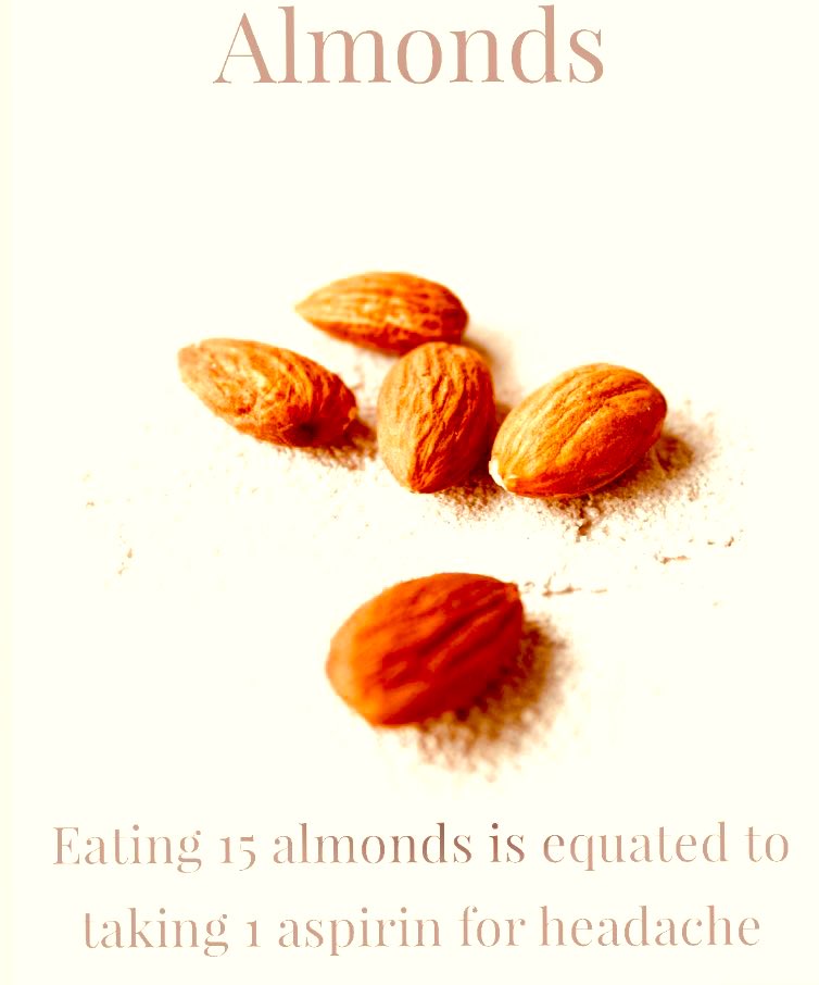 beingorganic11's tweet photo. @NkanyeziKubheka Almonds help with headache 🤕 https://t.co/oKsMLhd4sS