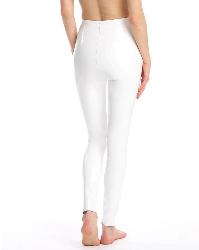 myviolethill's tweet photo. WHITE PARTY ON THE HORIZON?  Make an entrance in these Commando Faux Patent Leather Leggings in White. https://t.co/oS7QV16BkC https://t.co/j7a7TpzZvn