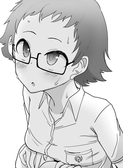 ファンボックスに『涙目上目遣いでバトンをしゃぶる北川真尋さん』リクエストが来たので正義の心でただの上目遣い真尋ちゃんを描きました、ほんとは『バトン』じゃなく『ナニ』って書いてありました、ナニ? 