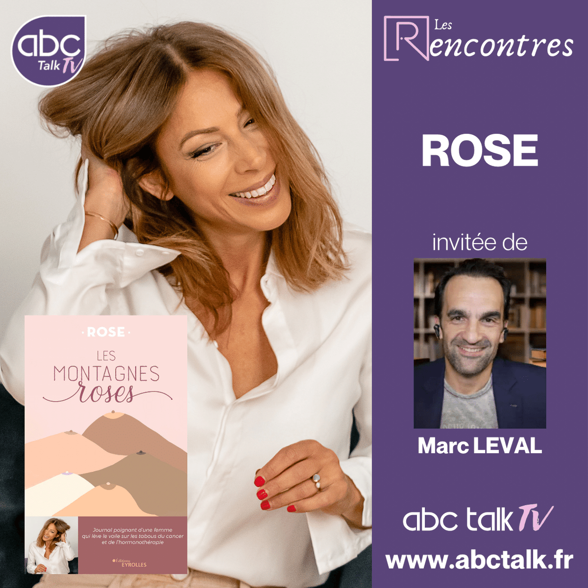 rosekeren's tweet photo. 📺 Mes montagnes roses sur #ABCTalkTV !
► https://t.co/DHq2V5DGOy https://t.co/vmIVia6j4m