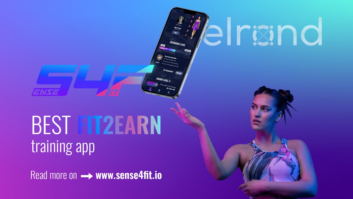 v_maior's tweet photo. Sense4FIT - Best Training App - Now on Elrond! https://t.co/vVUvJXL2Q1