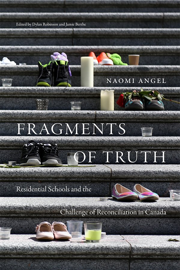 DukePress's tweet photo. Save 30% on #NewBook "Fragments of Truth" by Naomi Angel, analyzing visual culture around the Truth and Reconciliation Commission that Canada established in 2008 to review the history of the Indian Residential School system. #NativeStudies #VisualCulture https://t.co/iBCKiRTAj1 https://t.co/HhlTlafkq5