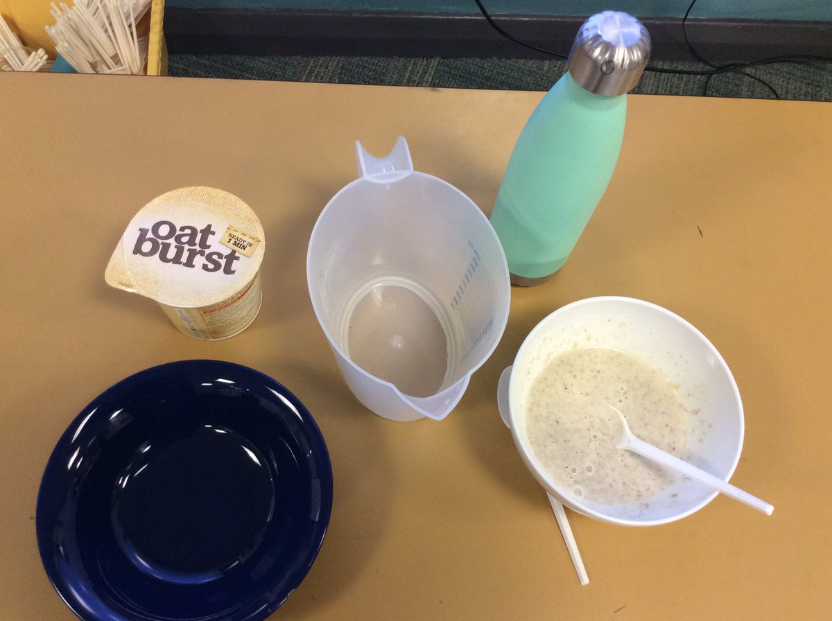 MrsBridgeEPS's tweet photo. Y2 have been making instruction on how to make porridge for Goldilocks #WeAreBrightFutures https://t.co/dFUUedLgG5