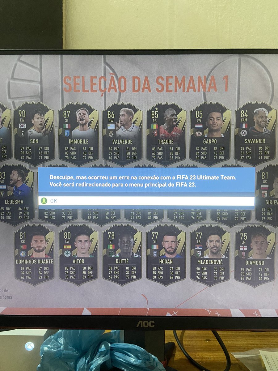 marconiaraujo's tweet photo. @EASPORTSFIFA 😡 https://t.co/9v01bFnKoM