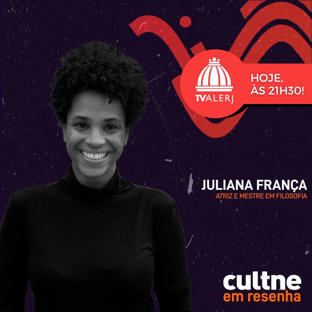 tvalerj's tweet photo. No #CultneEmResenha de hoje, às 21h30, o jornalista Carlos Alberto Medeiros vai conversar com a atriz e mestre em filosofia, Sofia França.

Não perca!
Assista pelo canal aberto 10.2 UHF, pelo canal 12 da NET ou pelo nosso YouTube.
#tvalerj #rj #atriz #filosofia @cultne https://t.co/V7Uv22URZJ
