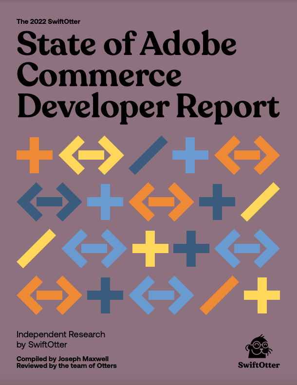 swiftotter_joe's tweet photo. ICYMI: At MM22NYC we announced the first of three reports from the 2022 Developer Survey! This one is about your dev environment, a comparison over last year, &amp; some action notes &amp; predictions
https://t.co/c7uPa9m11y
#magento #magento2 #magentodeveloper #adobecommerce #swiftotter https://t.co/UjMR836fdC