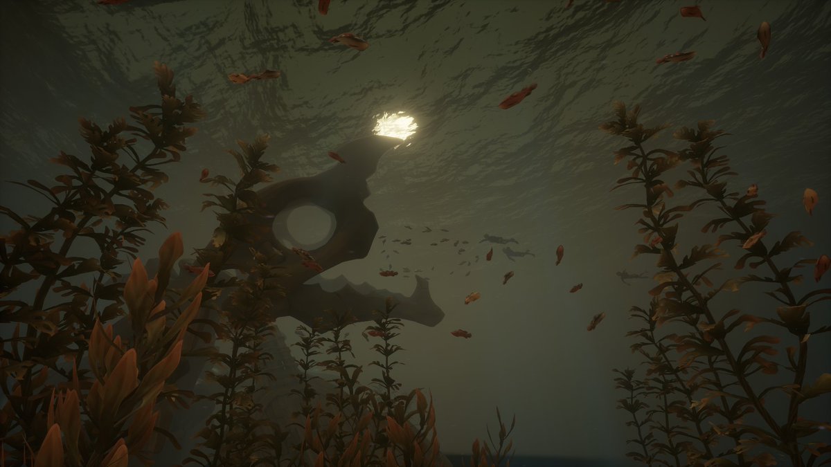Flying7AM's tweet photo. As the sun beat down on us we explored🧐 the huge bones interwoven with the wreckage, startling😮 and exhilarating🤩！
@SeaOfThieves
 #SeaOfThieves 
#SoTShot #BeMorePirate https://t.co/ZQuyMr6vru