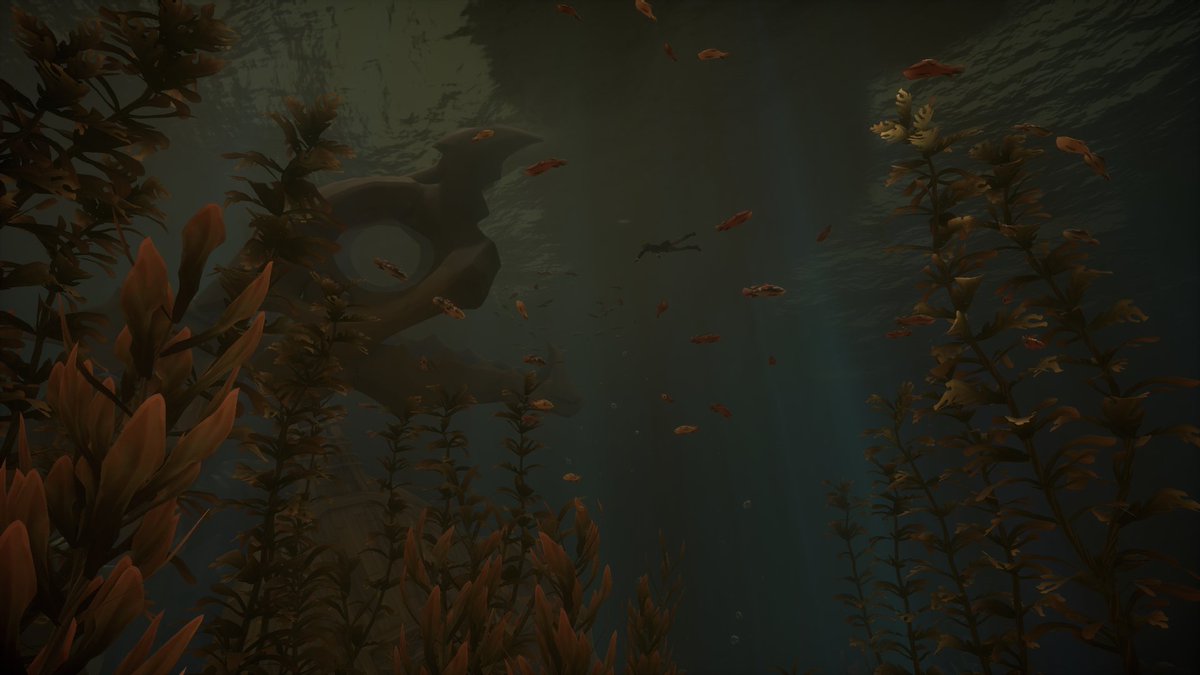 Flying7AM's tweet photo. As the sun beat down on us we explored🧐 the huge bones interwoven with the wreckage, startling😮 and exhilarating🤩！
@SeaOfThieves
 #SeaOfThieves 
#SoTShot #BeMorePirate https://t.co/ZQuyMr6vru