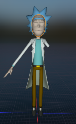 LusiesMVS's tweet photo. BETTER LOOK AT RICK! 

(R.I.P his arm) https://t.co/1SpLiSAUFD