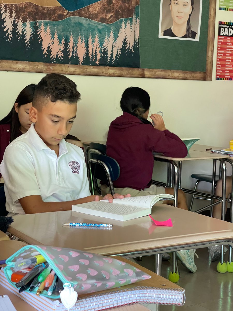 RyanMichele79's tweet photo. @SI_Academy 7th Graders living their best reading lives. We Love I Books 4Ever!! https://t.co/lDcMVaLQiz