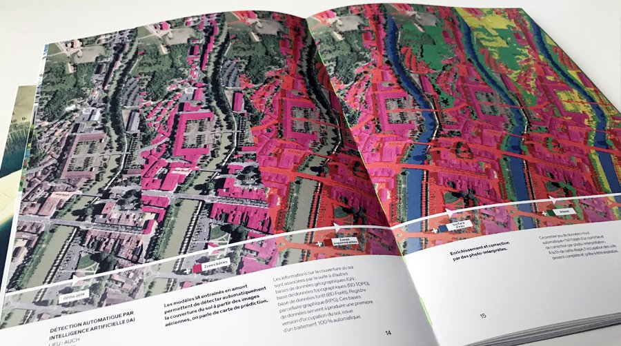 L'atlas #IGN des cartes de l'#anthropocène présente nos travaux à travers 5 thèmes : l'artificialisation des #sols, la #forêt, la #biodiversité, l'érosion des côtes et les épisodes extrêmes.