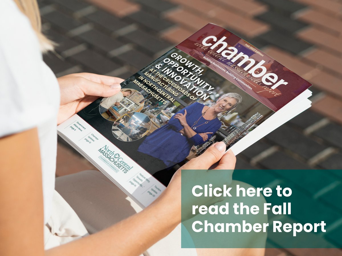 The Fall edition of the Chamber Report is out! Inside you'll find news from the Chamber and so much more. We continue to be focused on growing our local economy and making sure the business climate in #northcentralma is a strong one! ow.ly/PQWI50KUsg0 #choosenorthcentral