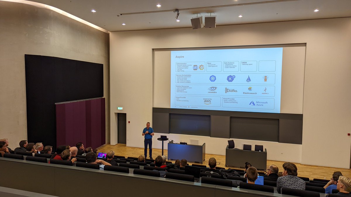 RasmusSteiniche's tweet photo. #CloudNativeAarhus visiting @StiboSystems to talk about multi tenancy in big enterprise applications supported by cloud native technology!
#CloudNativeNordics https://t.co/PVK7ZubRpn
