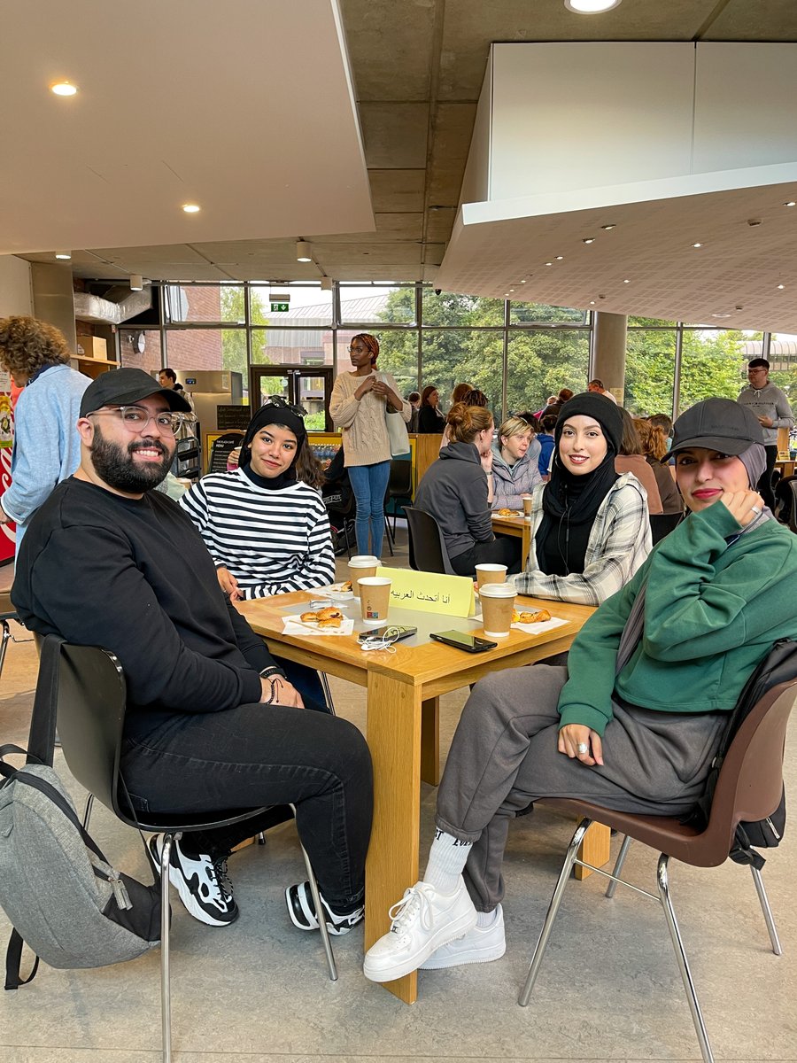 ULGlobal's tweet photo. Different languages can lead to different visions of life! 🗣☕

To celebrate European Day of Languages, students were invited by UL Global and MLAL to an international coffee meet-up in the Plaza Café. 

A very enjoyable afternoon!😃

#ULGlobal #UniversityOfLimerick #LanguagesUL https://t.co/N2EMd2ld1i