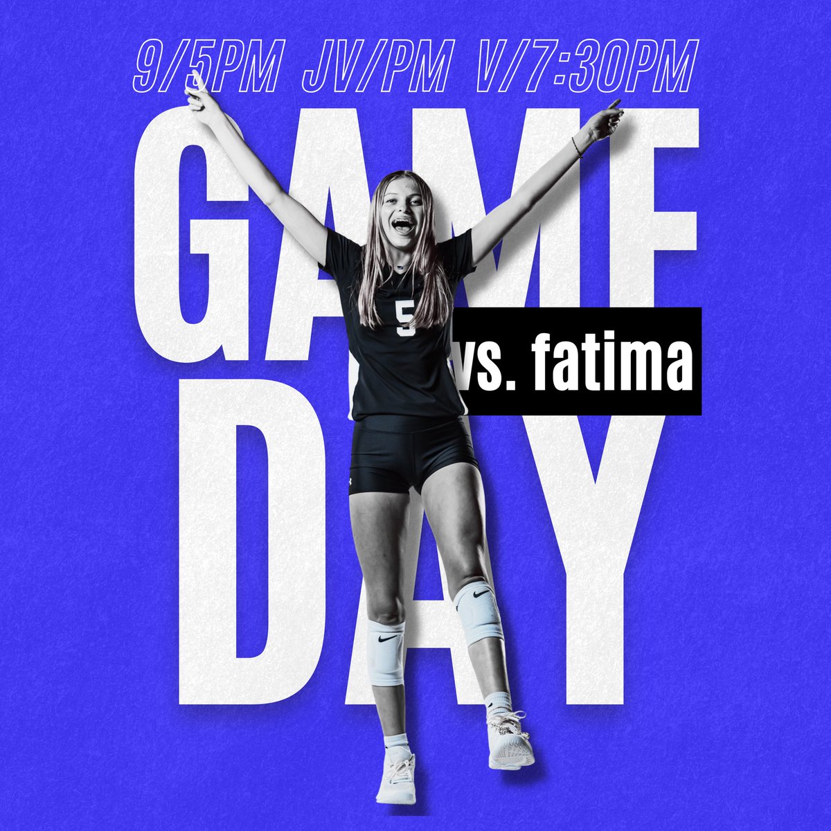 CapCityCavsVB's tweet photo. Headed to Fatima today to take on the comets! Let’s go Cavs! https://t.co/P37Nk2E8cL