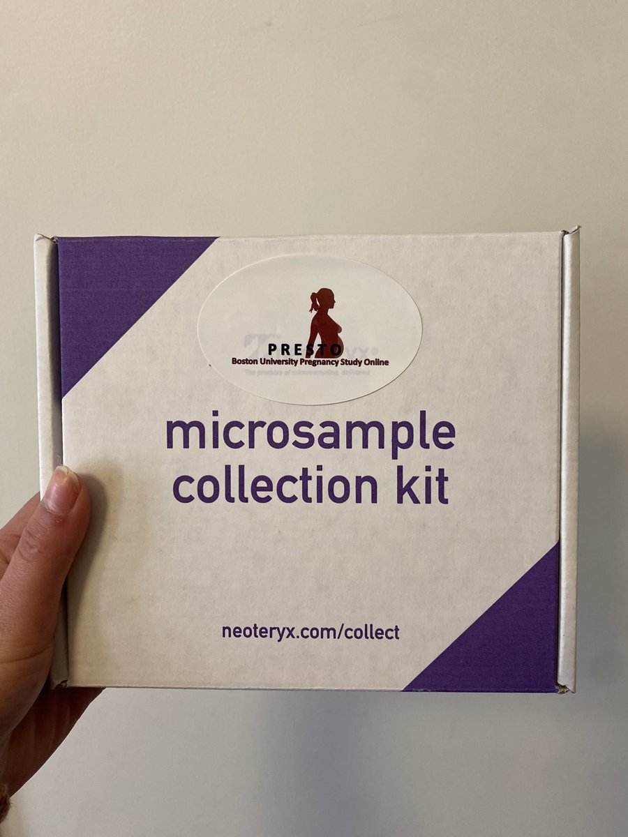 PRESTO (Pregnancy Study Online) tweet media