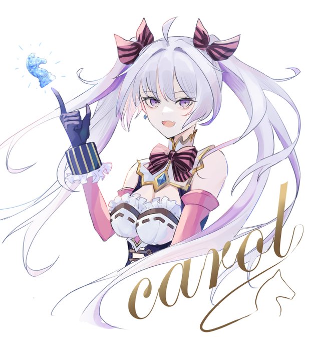 通知にすごく懐かしい名前を見たので久々に白猫のキャロをね
#白猫プロジェクト
#白猫お絵描き 