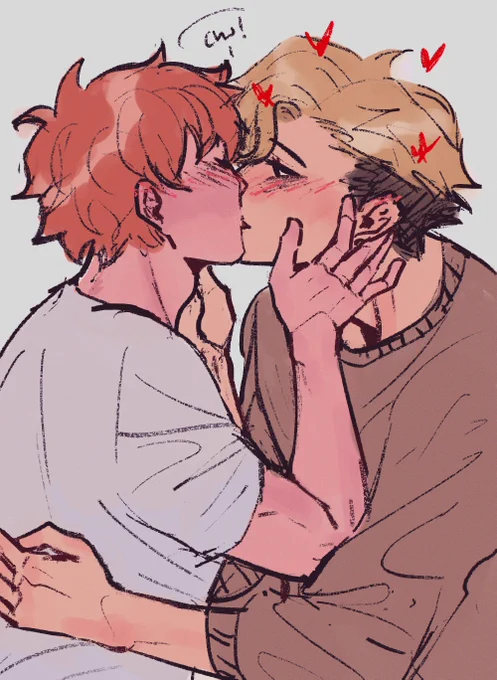 absolutely smitten#haikyuu #atsuhina 
