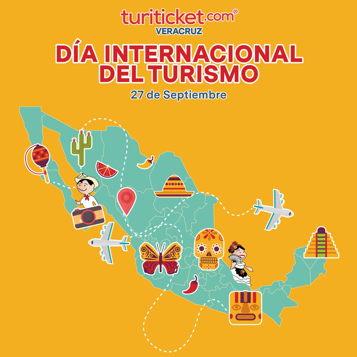 ToursyTickets's tweet photo. Feliz día a todos aquellos que trabajamos para poder dar a conocer al mundo nuestros pueblos ⛪️, ciudades 🏢, monumentos 🕌 y mucho más 🚗

#diadelturismo #turismo #travelblogger #travel #post #viajes #viajar #yoamoveracruz https://t.co/eJzmZWLOHR