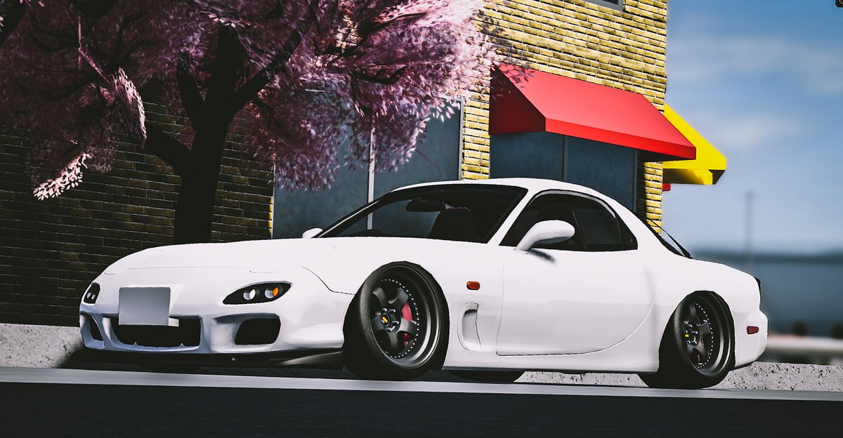 CrossRoad091's tweet photo. Rx7 with Sakura 💜
#Roblox #drivingempire https://t.co/IoAdQDJzGD