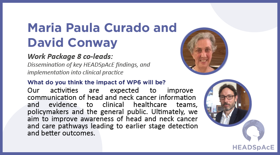 HEADSpAcE_Study's tweet photo. Learn more about Work Package 8 led by Maria Paula Curado and @DavidIConway!

¡Aprenda más sobre el Work Package 8 dirigido por
Maria Paula Curado y David Conway!

Saiba mais sobre o Work Package 8 liderado por Maria
Paula Curado e David Conway!

@HorizonEU

#H2020 #MSCA https://t.co/MWwDnzqzfu