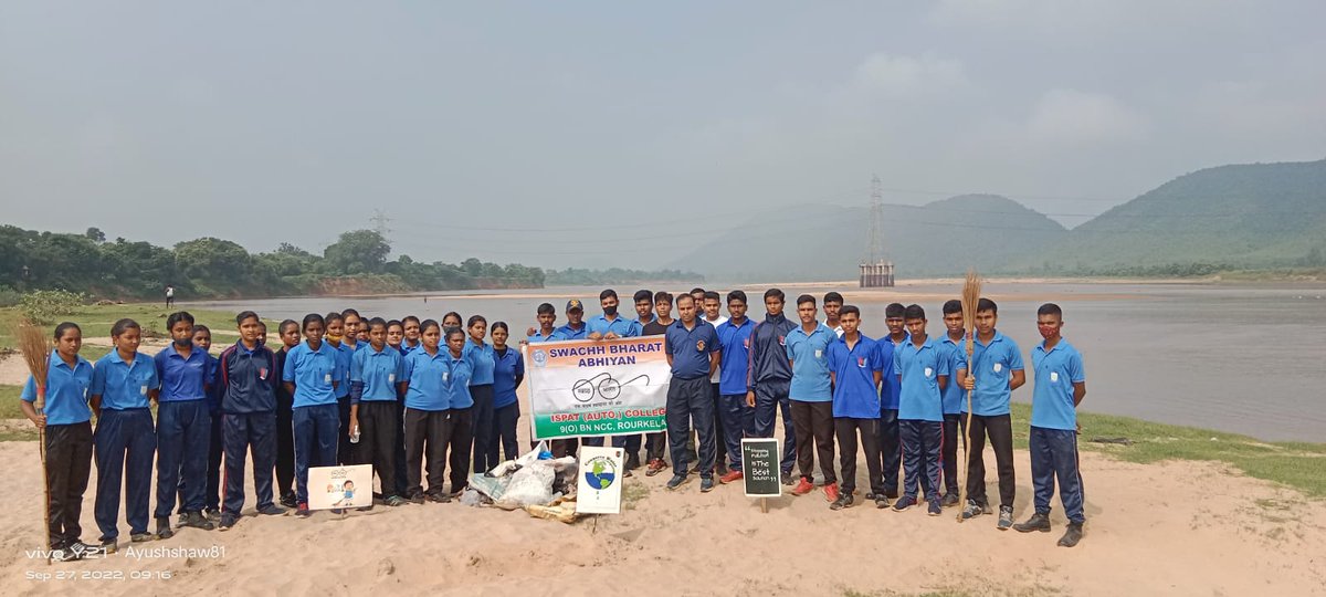 NCCDteOdisha's tweet photo. #NationalCadetCorps
#PuneetSagar
Today on World Tourism Day, Puneet Sagar Abhiyan was carried out at multiple locations in Odisha. 
@GovernorOdisha
@Naveen_Odisha
@HQ_DG_NCC
@DHE_Odisha https://t.co/IuvxPc2RRc