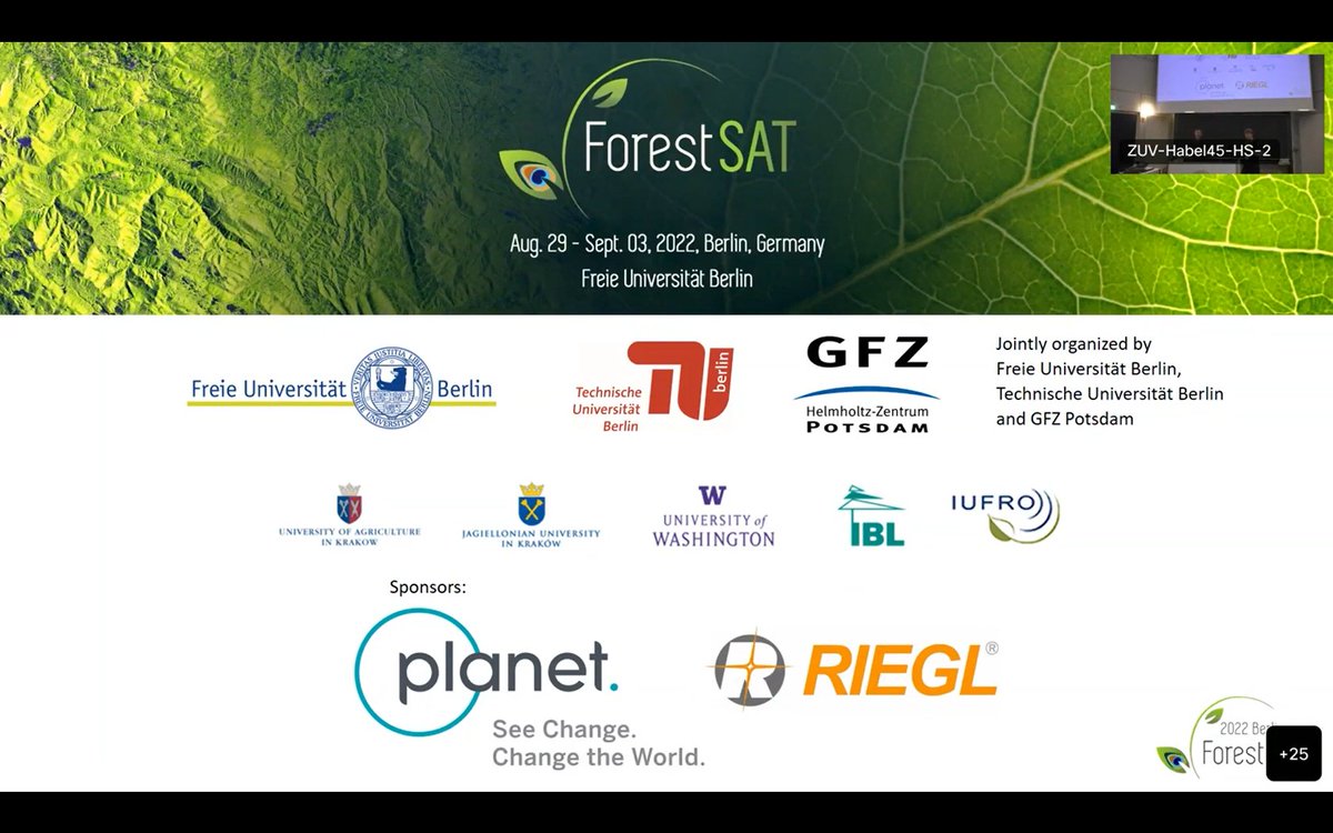 Michael Förster (@fmfoerster) on Twitter photo This is probably one of the last steps: We uploaded the recordings of the #ForestSAT2022 to forestsat2022.com/online-access/. Thank you very much, <a href="/maerieninberlin/">Marion Stellmes</a>! Just have a look and enjoy. All other required information will come via Email to the participants. This is probably one of the last steps: We uploaded the recordings of the #ForestSAT2022 to forestsat2022.com/online-access/. Thank you very much, <a href="/maerieninberlin/">Marion Stellmes</a>! Just have a look and enjoy. All other required information will come via Email to the participants.