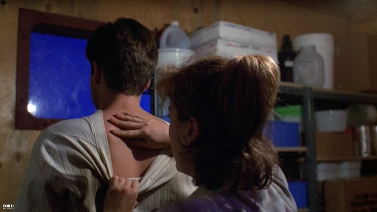 hearteyes4david's tweet photo. It’s a #TouchingTuesday and who better to touch than your #Touchstone?! 😍🔥 #DavidDuchovny #Hearteyes #GillianAnderson #Mulder #Scully #MSR #XFiles https://t.co/7SGENjcvKy