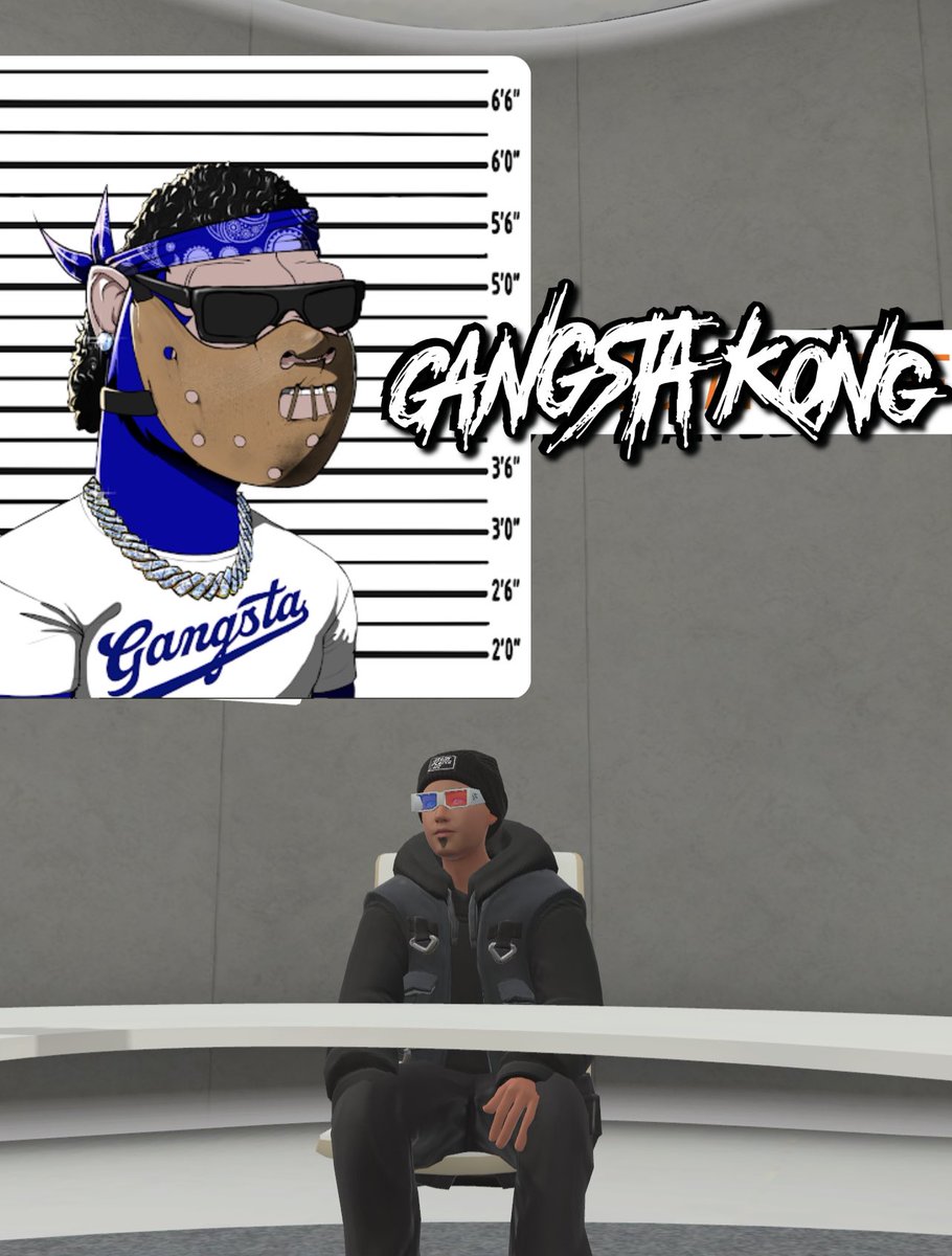 the80klabel's tweet image. #Spatialio #SpatialApp #SpatialWeb3  @GANGSTA_KONG @kong18forty 🦍👀🔥💨💨💨💨