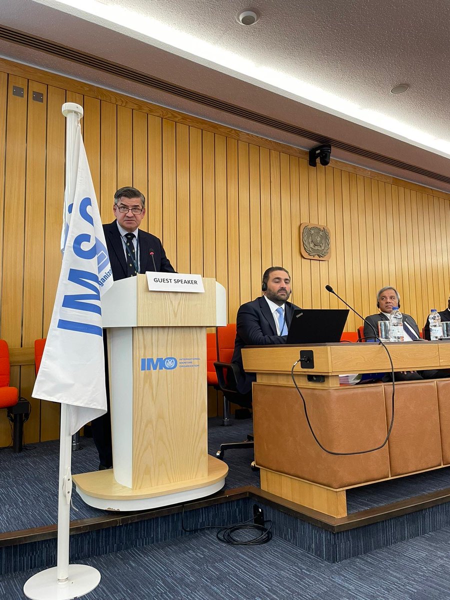 Lights 🚥 Camera 🎥 Safety 🚨

Iridium’s Director of Maritime Kyle Hurst took the stage at the International Mobile Satellite Organization (#IMSO) Assembly to speak on #IridiumGMDSS and its importance in keeping mariners safe at sea.

<a href="/IMOHQ/">International Maritime Organization</a> @IMSO_IGO <a href="/HurstyHeaven/">Kyle Hurst</a> #SafetyAtSea
