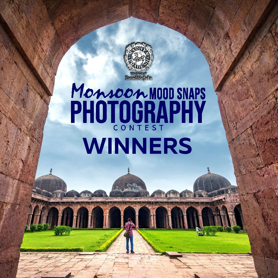 MPTourism's tweet photo. We are thrilled to announce the winners of the Monsoon Mood Snap Photography Contest.
It was our immense pleasure to host contestants like you. We are truly thankful to all the participants. Keep following. Keep supporting.
#photographycontest #winners #monsooninmp https://t.co/cYYPWUl9mL