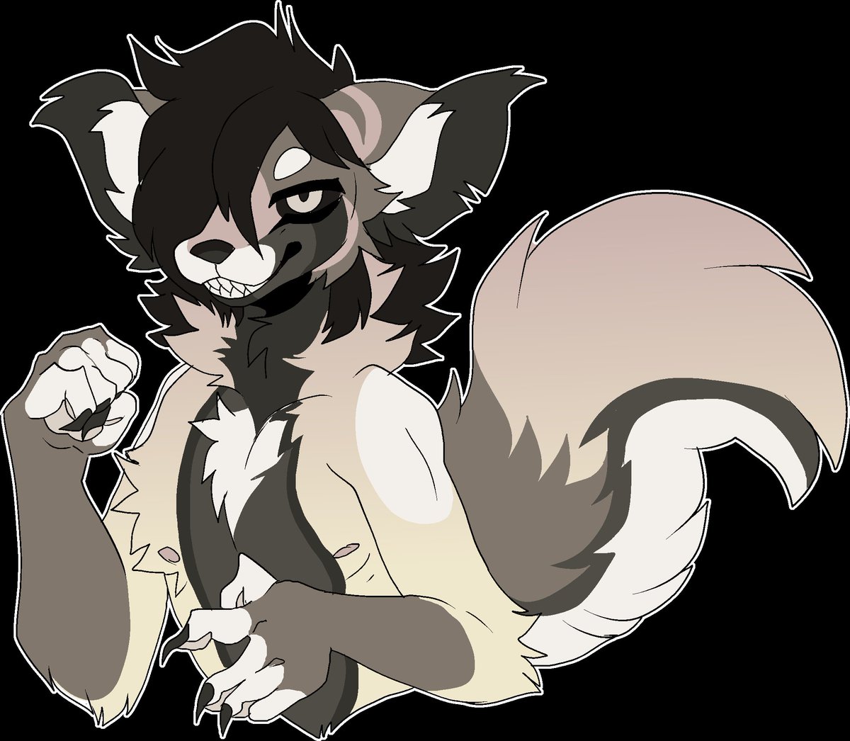 MalkuthsS's tweet photo. @KizmaHusky Tojil is very fluffy and is despite appearances not evil, they just really like pranks https://t.co/oTjKiTaWda