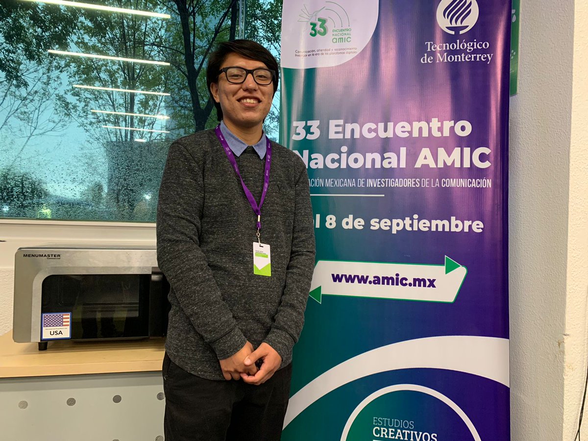 MCCD_UAQ's tweet photo. 📍 #ExtraEscolaresMCCD | 33° Encuentro Nacional AMIC📋
"Una mirada hacia la construcción del gusto en comunidades virtuales" es la ponencia con la que participó nuestro alumno de la 4ta Generación, @HSoriaE en @AMIC_com
¡Muchas felicidades! #OrgulloMCCD https://t.co/LUqbl8rrni