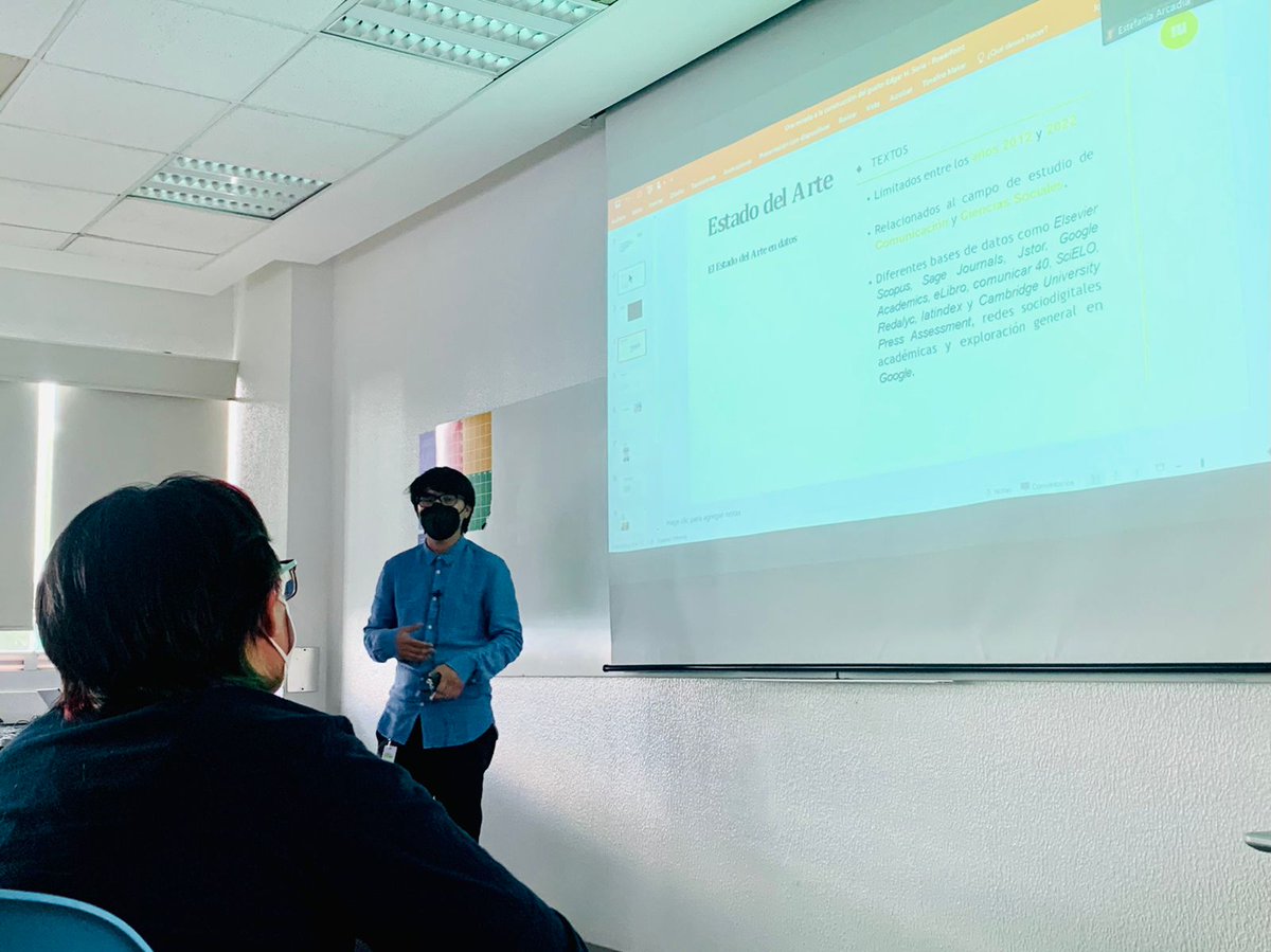 MCCD_UAQ's tweet photo. 📍 #ExtraEscolaresMCCD | 33° Encuentro Nacional AMIC📋
"Una mirada hacia la construcción del gusto en comunidades virtuales" es la ponencia con la que participó nuestro alumno de la 4ta Generación, @HSoriaE en @AMIC_com
¡Muchas felicidades! #OrgulloMCCD https://t.co/LUqbl8rrni