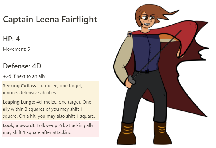 MutantOrchid's tweet photo. First of the #RADCrawl Soaring Skydogs! Captain Leena Fairflight, keeping her crew driving forward to victory! https://t.co/xagKiVFXJp