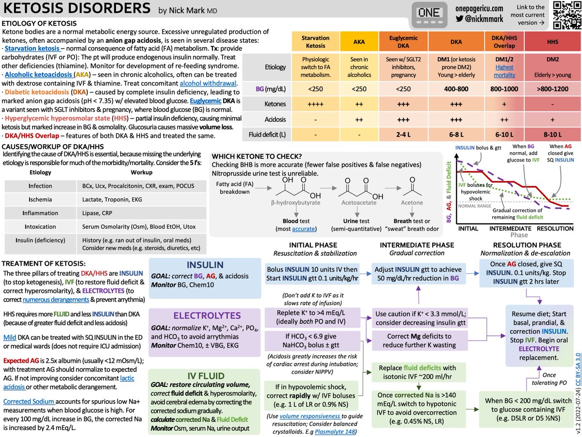 Ketoacidosis is a common admission to the ICU, but misdiagnosis or ...