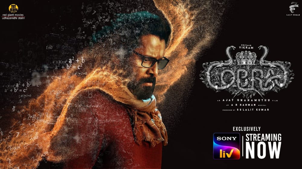 MrOttUpdates's tweet photo. Tamil Movie #Cobra Now Streaming On @SonyLIV

In Tamil - Telugu - Kannada - Malayalam Audios.

♾️➖➖➖➖➖♾️
     M Ʀ OTT UPDATES
         @MrOttUpdates
          : Your Movie Partner https://t.co/noW4OEvhIn