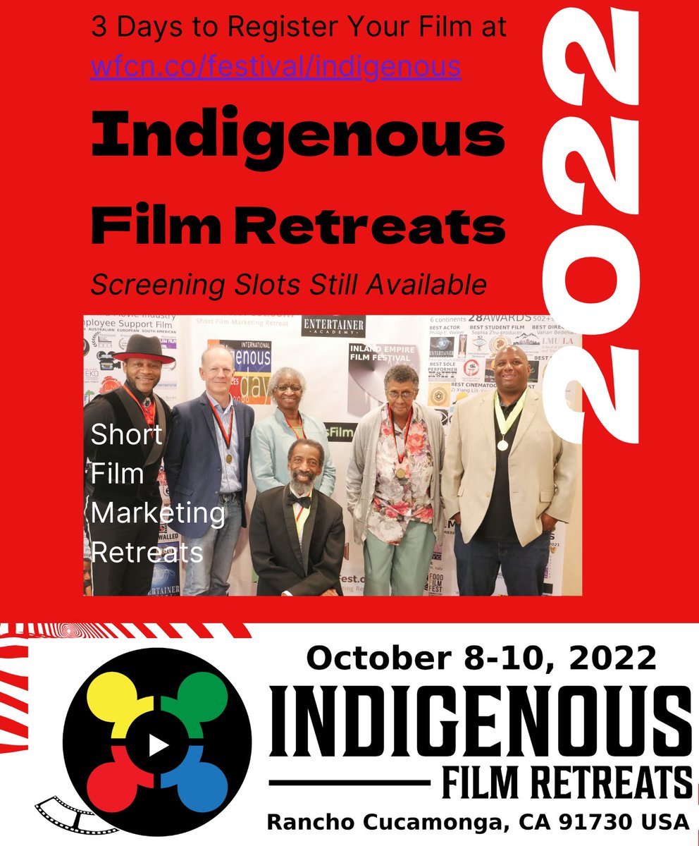 carmenmilagro's tweet photo. Attn: Indigenous & Emerging Filmmakers – this invitation is for you! FREE event for the Entertainment Industry Participants.
Sign up here: https://t.co/5J5G5qSCxQ
Super excited to be a special guest judge & speaker!
@CarmenMilagro – MCPC
#entreprenartist #speaker #Consultant https://t.co/F0JDuQXpAc