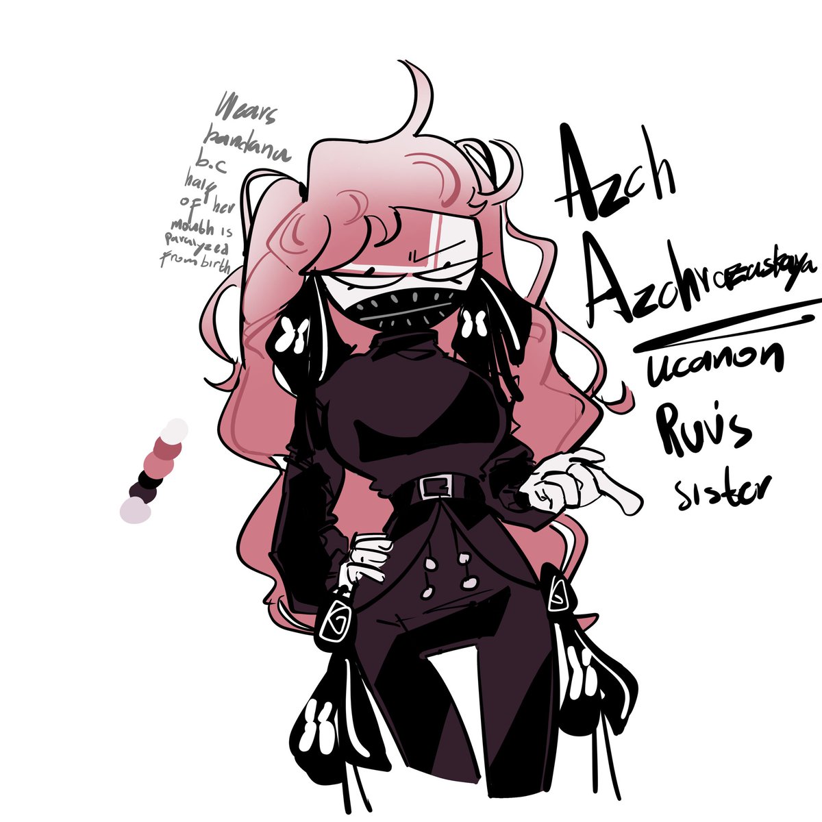 TRobinguy's tweet photo. HOLY shit me and @_Itzmx1_ were goofin and she all of a sudden wanted to make a uncanon sister for ruv and we did lol I love her. #midfightmasses #anemonesfall #anatole #roza #rozafnf #anatolefnf #anatolekov #rozazvanna #ruvyzvat #ruv #ruvfnf #Azch #Azchrazaskaya https://t.co/sDBPDVEvCu
