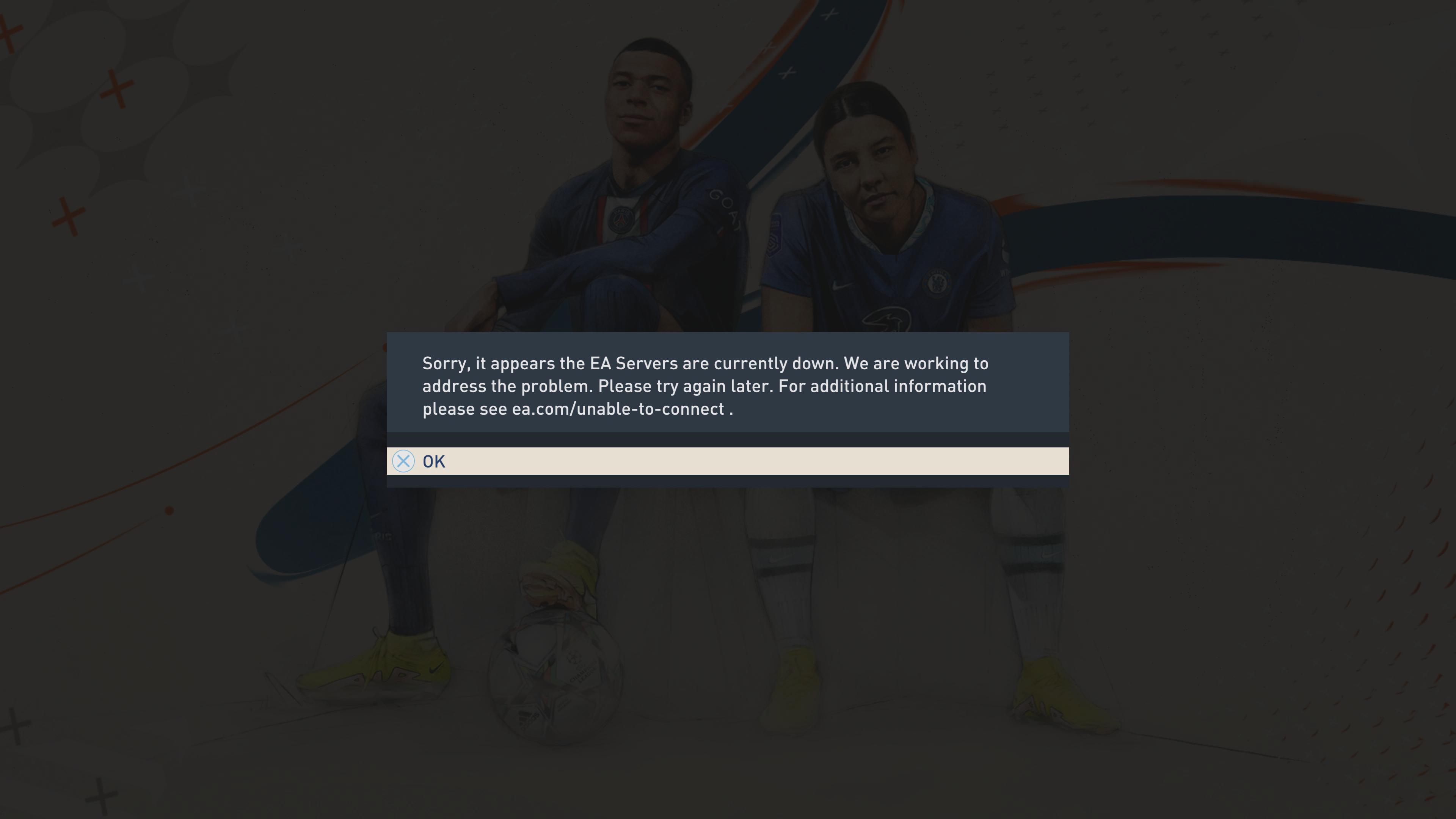 How To Fix FIFA 23 Unable To Connect To The EA SERVERS Error