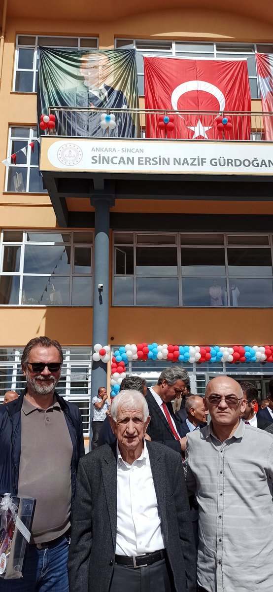 savastulgar's tweet photo. #Ankara #sincan Ersin Nazif Gürdoğan Anadolu lisesi nin açılışına @nazifgurdogan hocam ve Dursun Ali Yaz ile birlikte gidip, bu tarihi güne tanıklık ettik...
#sincanersinnazifgurdogananadolulisesi https://t.co/gLwZmRNsvZ