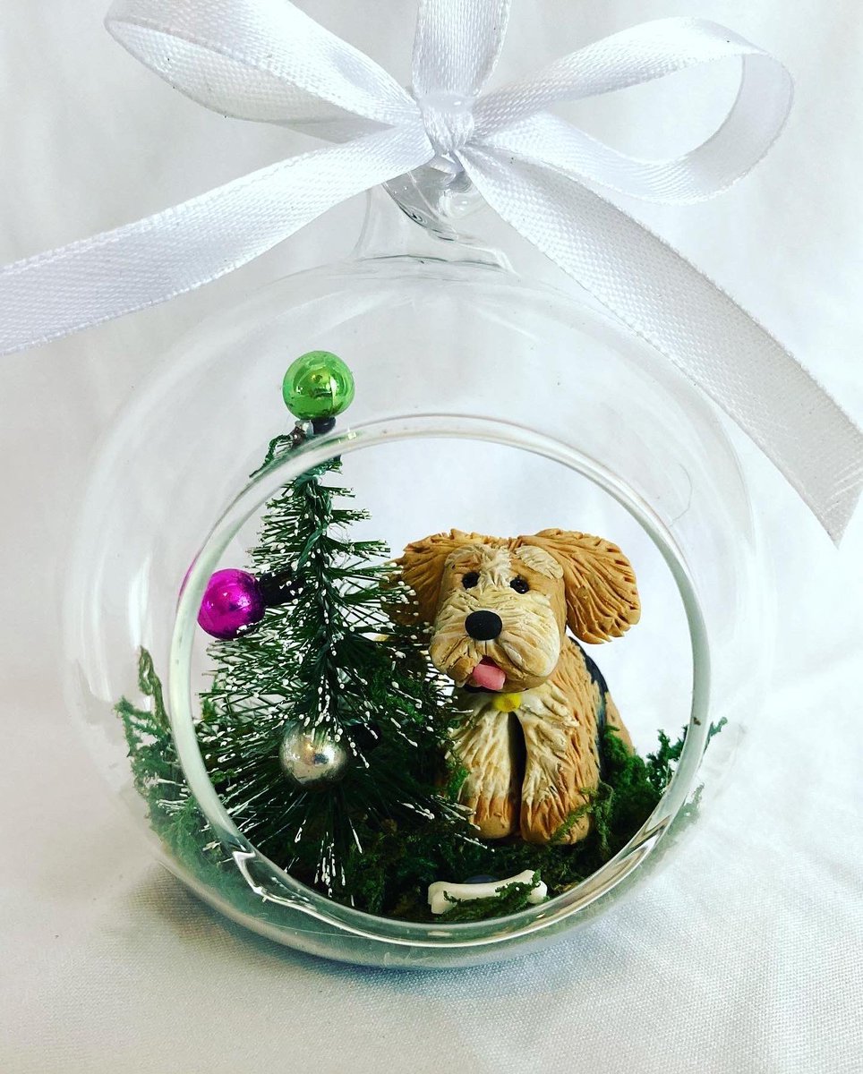 BethEgg's tweet photo. *Pet Christmas Bauble Orders Open* Bespoke pet baubles made from photos of your pets. Please message me to order. 🐾🎄🐾🎄🐾 https://t.co/e4CGu9l3lf