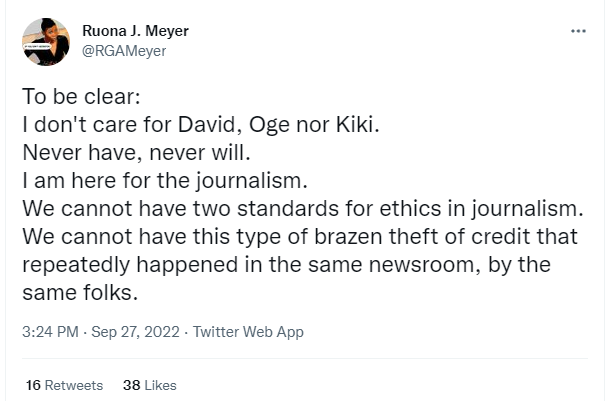 DavidHundeyin's tweet photo. I don't care for Ruona either, but consistency. Hard to disrespect it. https://t.co/pbv3wrsQjr