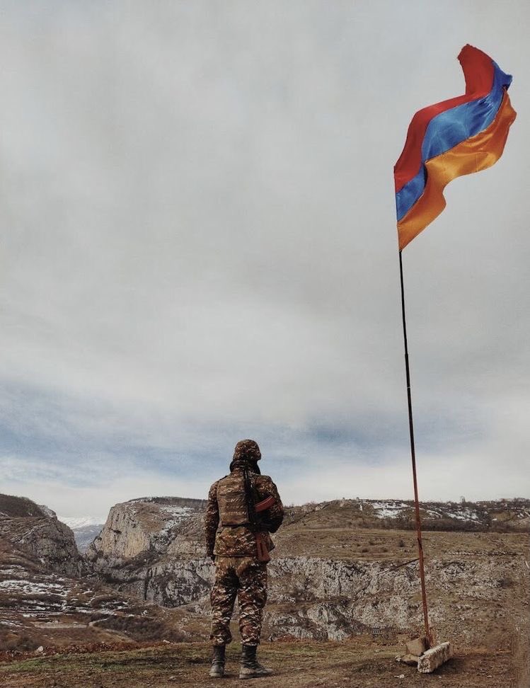 MMCA_official's tweet photo. 2 years ago on September 27, 2020 #Azerbaijan, with #Turkey’s support started its full scale war against the residents of #Artsakh Republic that lasted 44 days, costing over 5,000 lives and uprooting 120,000 indigenous #Armenia|n residents majority of whom were women and children https://t.co/hLwugPAVPl