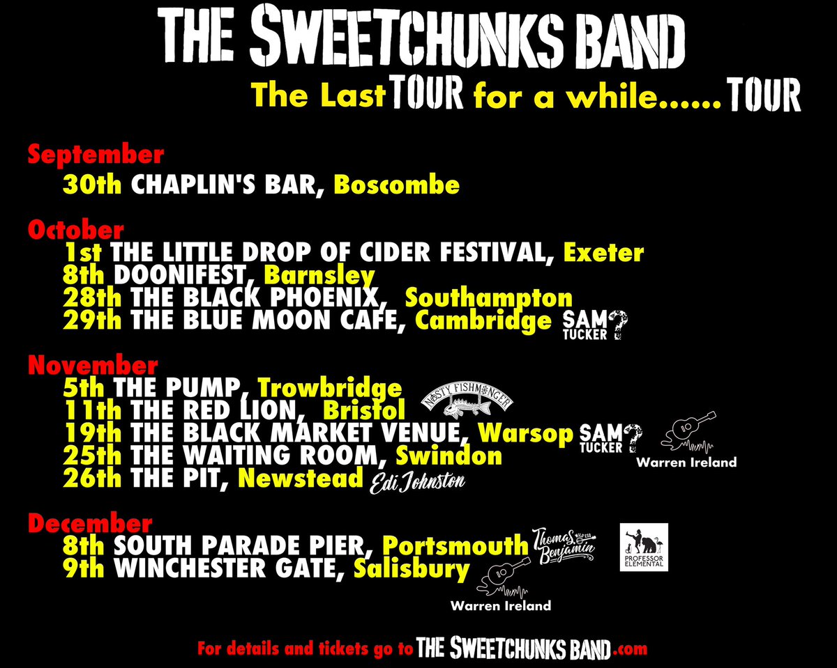 The Sweetchunks Band tweet media