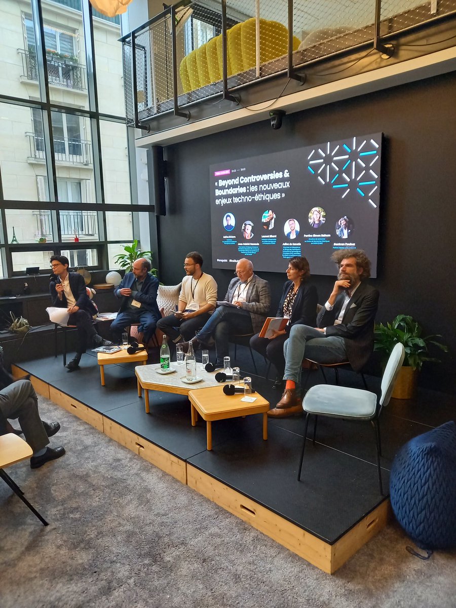 onepoint's tweet photo. Table ronde #3 : "Beyond Controversies &amp; Boundaries : les nouveaux enjeux techno-ethniques" avec @JulienDeSanctis, @LaurentBibard, @Quecalcoatle, @gontranpeubez et Perrine SIMON NAHUM https://t.co/TgHyMJJLVQ